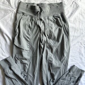 Lululemon Athletica Light Gray Ribbed Pants